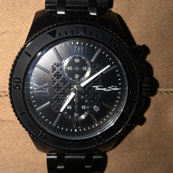 THOMAS SABO BLACK Men’s Watch - Picture 5 of 5